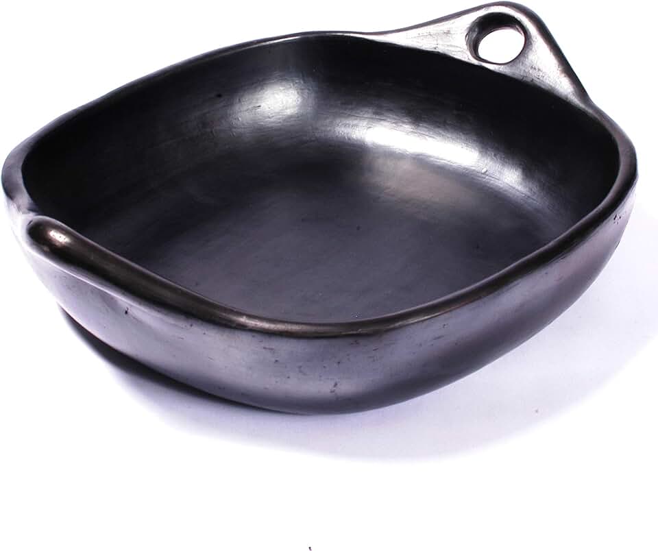 Small 1-Quart Clay Square Roasting Pan