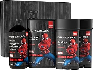 Spider-Man Body Set with Wash, Shampoo & Deodorant
