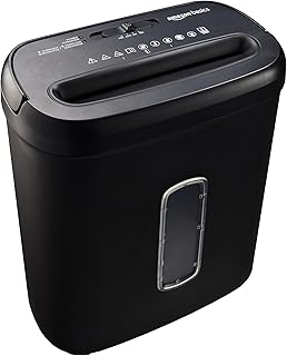 8-Sheet Cross Cut Paper and Credit Card Shredder