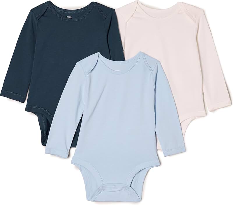 Sofia Grainge Unisex Baby Long Sleeve Bodysuit Pack of 3