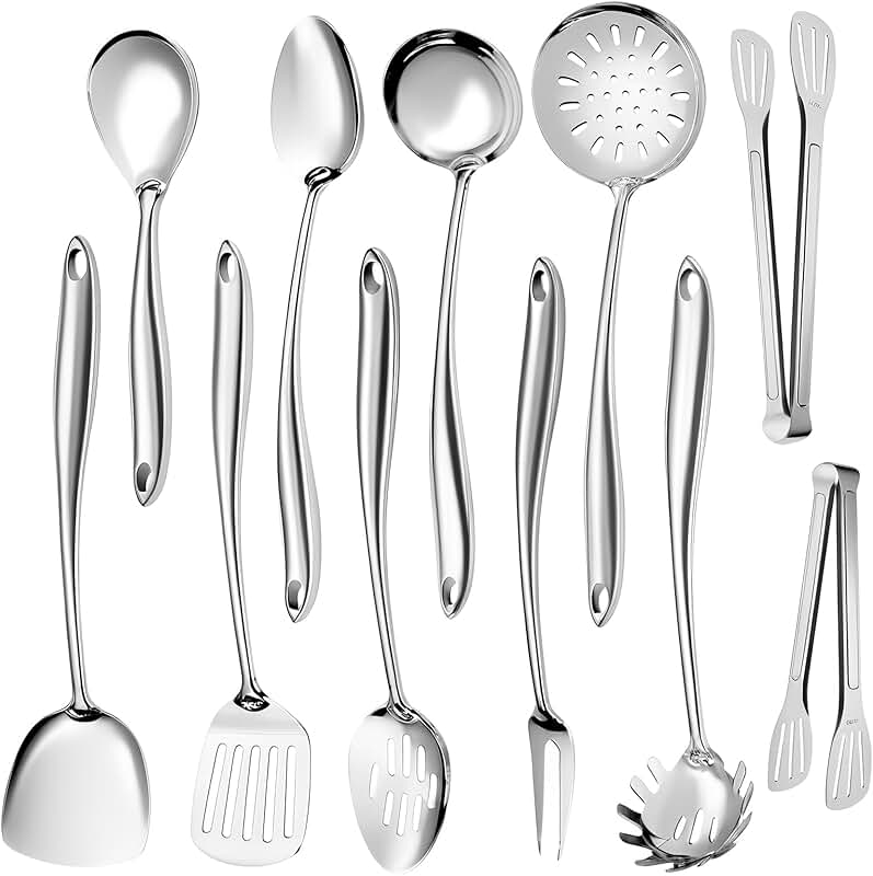11-Piece Stainless Steel Kitchen Utensil Set