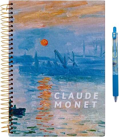 Hardcover Spiral Notebook with 300 Pages