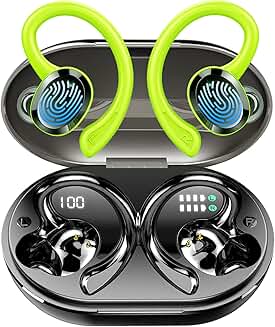 Wireless Bluetooth Earbuds with HiFi Stereo and Waterproof Design