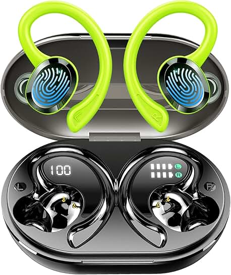 Wireless Bluetooth Earbuds with HiFi Stereo and Waterproof Design