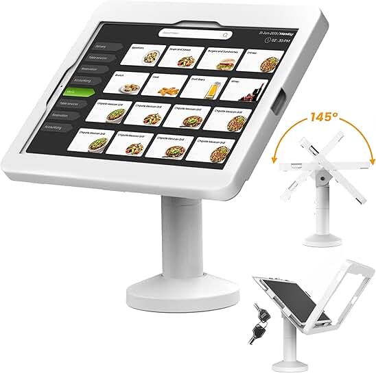 Secure Locking Tablet Stand for 10.9" and 11" Tablets