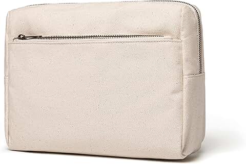 Multi-Compartment Travel Cosmetic and Makeup Bag