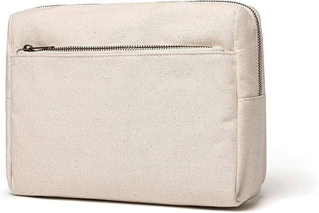 Multi-Compartment Travel Cosmetic and Makeup Bag