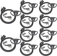 1-Wire Earpiece with Mic and PTT for Radio