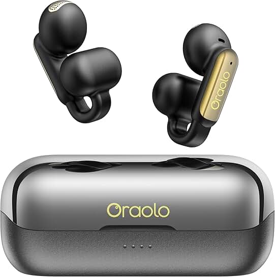 Wireless Open Earbuds with Clear Calls and 32-Hour Playtime