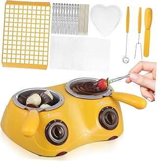 Easy-to-Use Electric Chocolate Melting Pot with Molds