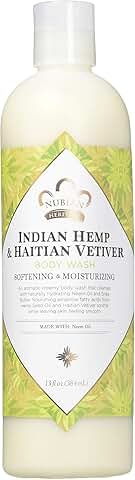 Indian Hemp Body Wash Pack of 3, 13 oz each