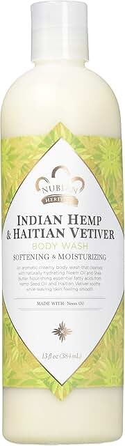 Indian Hemp Body Wash Pack of 3, 13 oz each