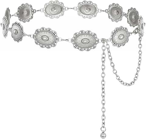 Women’s Boho Chain Belt for Dresses and Jeans
