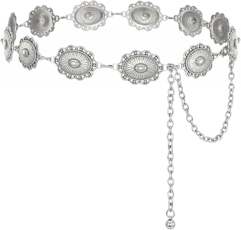 Women’s Boho Chain Belt for Dresses and Jeans