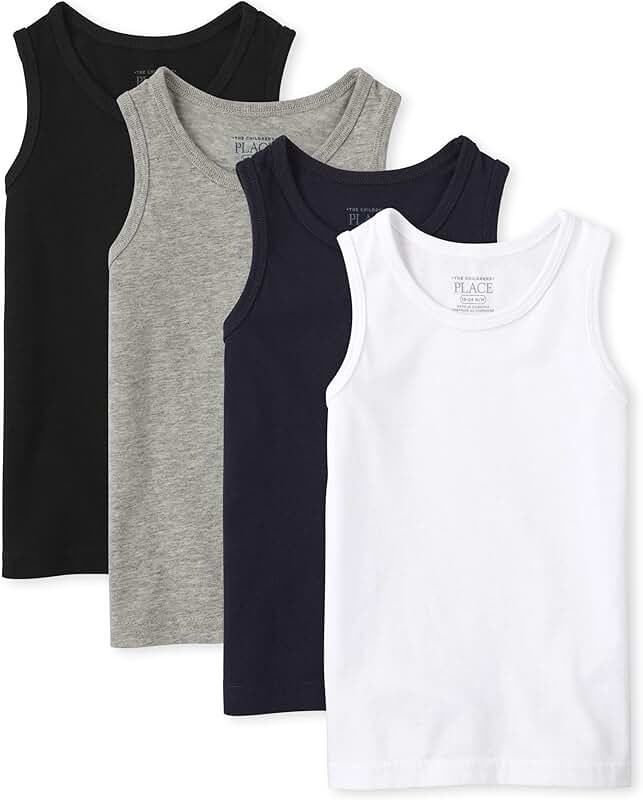 Baby Boys Tank Top Pack, 6-9 Months