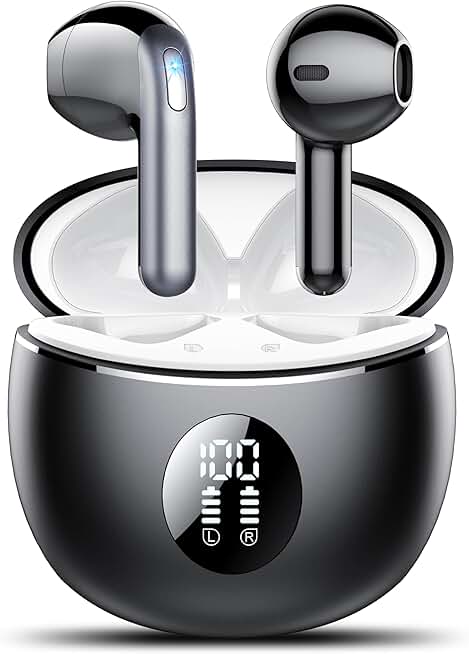 Wireless Earbuds with 50H Playtime and Noise Cancelling Mic