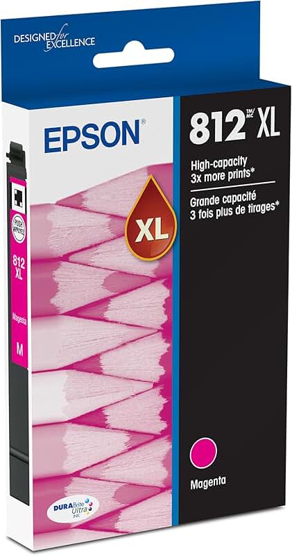 High Capacity Magenta Ink Cartridge for WorkForce Printers