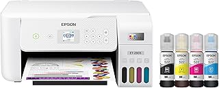 Wireless Color All-in-One Supertank Printer with Scan and Copy