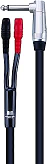 3 ft Combo Amp 1/4" to Faston Speaker Cable