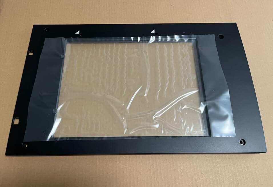 Lower housing glass assembly for scanner