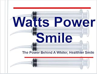 Four Large Oral Syringe Irrigators with Deep Reach Tips