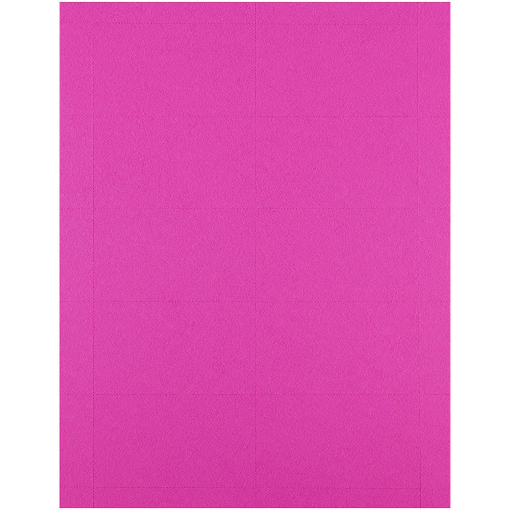 Bright Fuchsia Business Cards, 3.5 x 2, Pack of 100