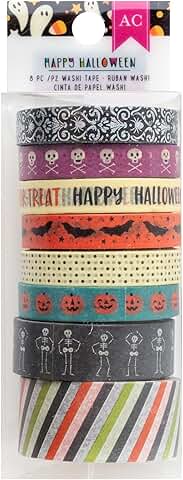 Happy Halloween Holographic Washi Tape Pack