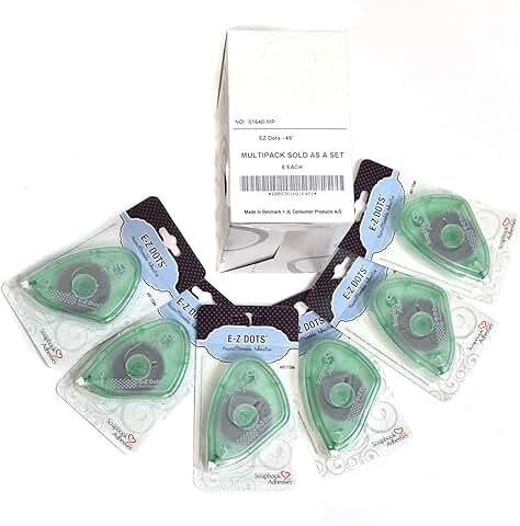 Repositionable Adhesive Dispenser Set of 6, 49'