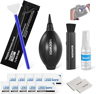 16-in-1 Camera Lens Cleaning Kit with Brush and Wipes