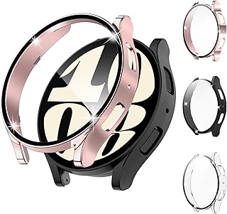 3-Pack Protective Bumper and Screen Cover for Galaxy Watch 6