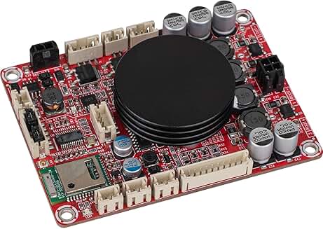 2-Channel 50W Class D Audio Amplifier with Bluetooth