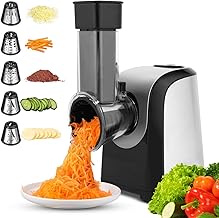 Electric 5-in-1 Rotary Cheese and Vegetable Grater