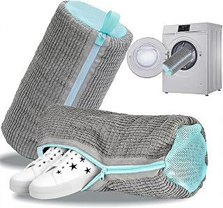 Reusable Shoe Washing Bags for All Shoe Types, 2 Pack