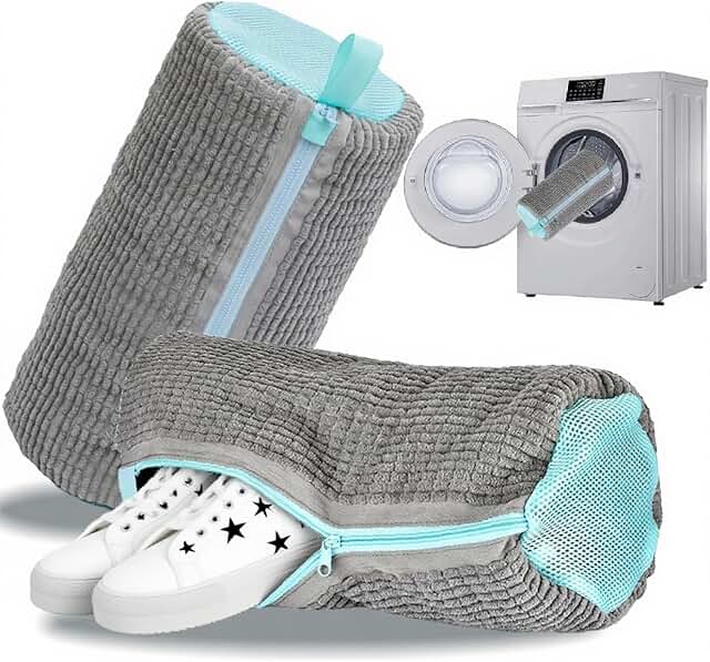 Reusable Shoe Washing Bags for All Shoe Types, 2 Pack
