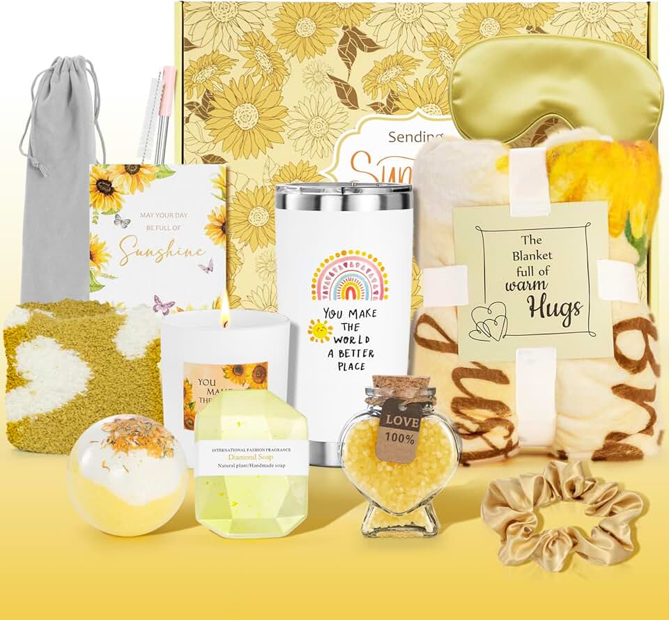 Sunflower Spa Gift Set for Women