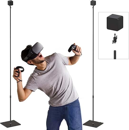 VR Tripod Stand for Base Stations and Oculus Rift