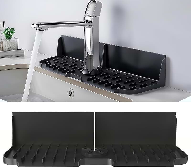 30-inch Magnetic Bamboo Kitchen Shelf for Stove Storage