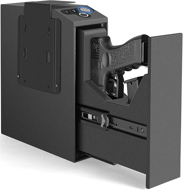 Biometric Handgun Safe with Fingerprint and PIN