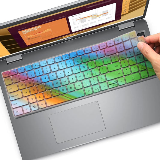 Colorful Keyboard Cover for 15.6" Laptops