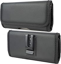 Vegan Leather Horizontal Pouch for Jitterbug Smart 4