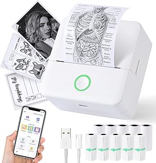 Mini Thermal Sticker Printer for Phone and Notes