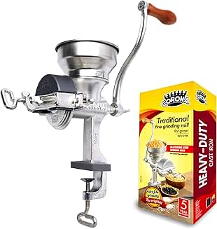 Manual Cast Iron Grain and Pepper Grinder