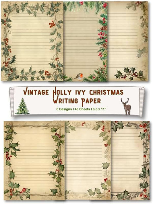 144 Scented Vintage Stationery and Envelope Set