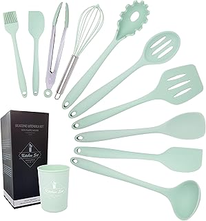 11-Piece Silicone Cooking Utensil Set for Kitchen