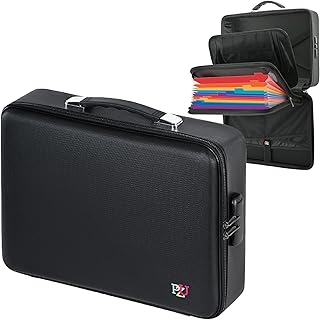 Fireproof and Waterproof Document Safe with Lock