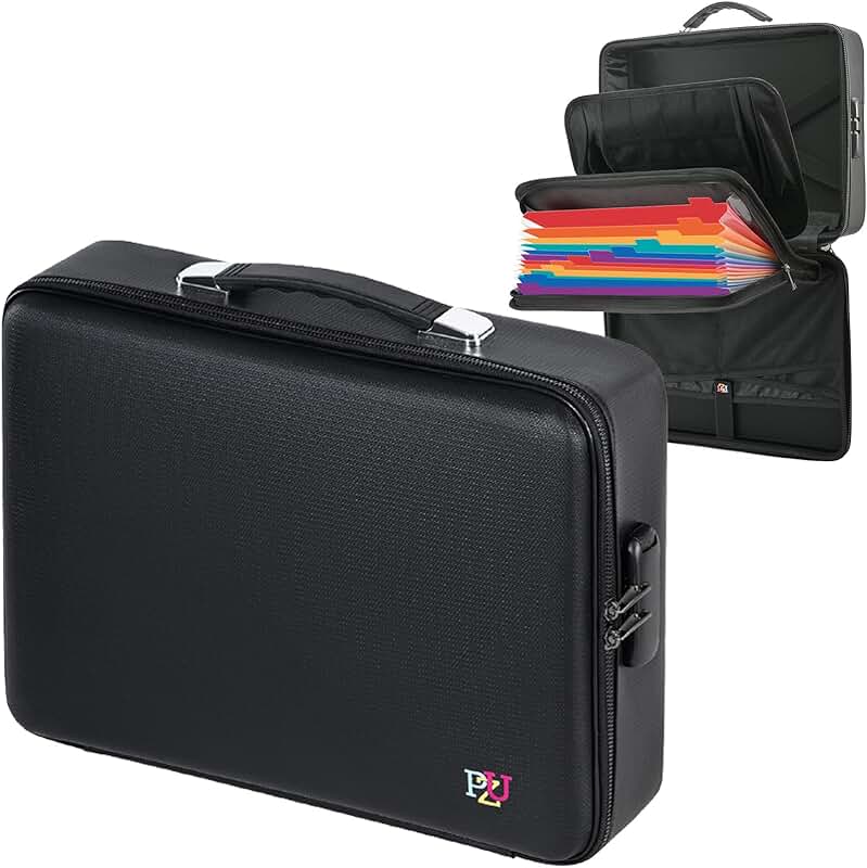 Fireproof and Waterproof Document Safe with Lock