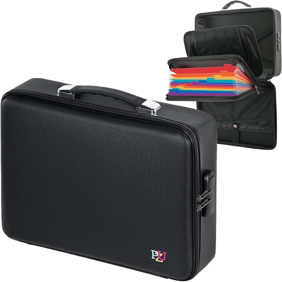 Fireproof and Waterproof Document Safe with Lock