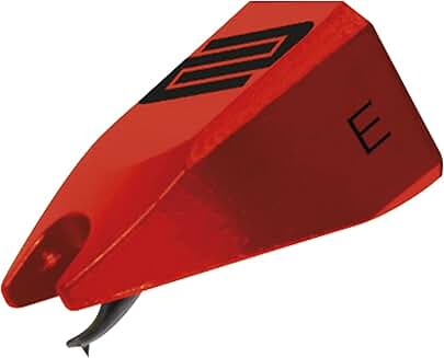 Red stylus for turntable