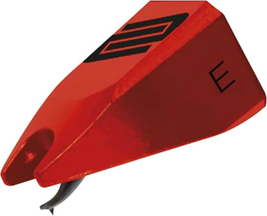 Red stylus for turntable