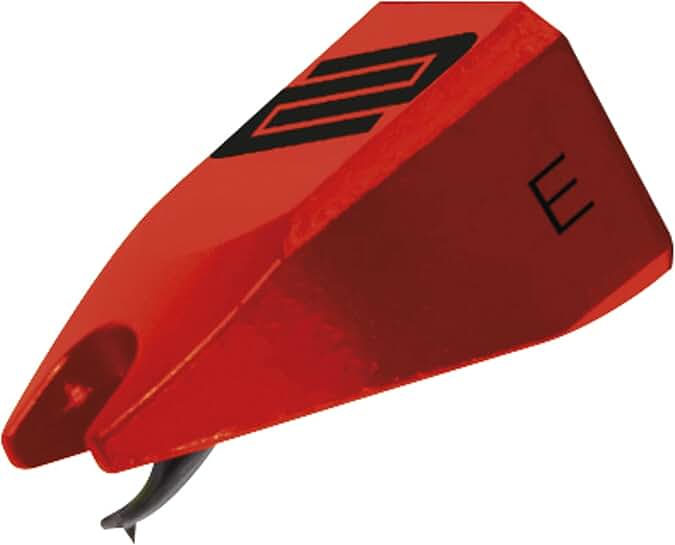 Red stylus for turntable